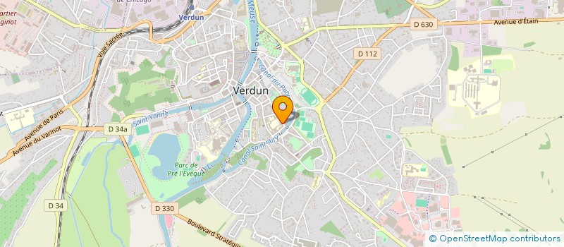 localisation de l'entreprise FOYER SOCIO EDUCATIF DU LYCEE MIXTE ET POLYVALENT DE VERDUN à VERDUN