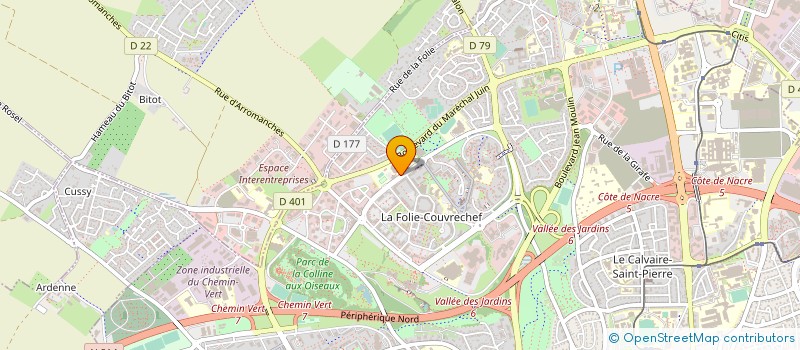 localisation de l'entreprise FOYER SOCIO-EDUCATIF DU LYCEE PROFESSIONNEL CAMILLE CLAUDEL à CAEN
