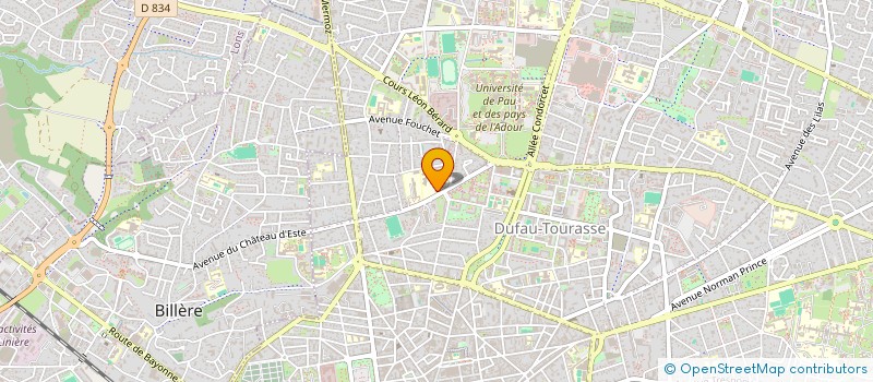 localisation de l'entreprise FOYER SOCIO EDUCATIF EC NORM à PAU