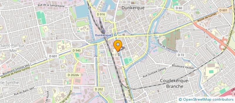 localisation de l'entreprise FOYER SOCIO-EDUCATIF ETABLISSEMENT PROFESSIONNEL INDUSTRIEL DUNKERQUOIS à DUNKERQUE
