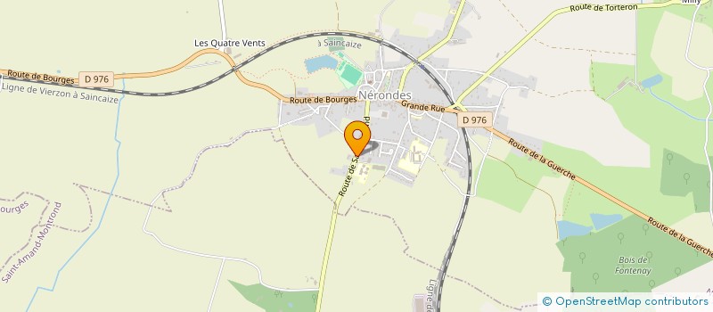 localisation de l'entreprise FOYER SOCIO-EDUCATIF (FSE) DU COLLEGE JULIEN DUMAS  NERONDES