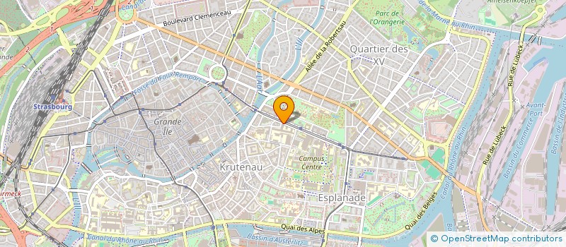 localisation de l'entreprise FOYER SOCIO EDUCATIF LEP JEAN ROSTAND à STRASBOURG