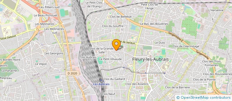 localisation de l'entreprise FOYER SOCIO EDUCATIF LES JACOBINS à FLEURY LES AUBRAIS