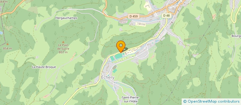 localisation de l'entreprise FOYER SOCIO EDUCATIF LYCEE LOUISE WEISS  SAINTE-MARIE-AUX-MINES