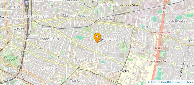 localisation de l'entreprise FOYER SOCIO EDUCATIF MOLIERE  LYON