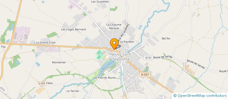localisation de l'entreprise FOYER SOCIO EDUCATIF VINCENT ROTINAT à NEUVY-SAINT-SEPULCHRE