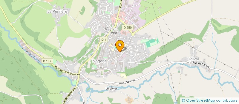 localisation de l'entreprise FOYER SOCIO EDUCTIF DE CES DE NOGENT EN BASSIGNY à NOGENT