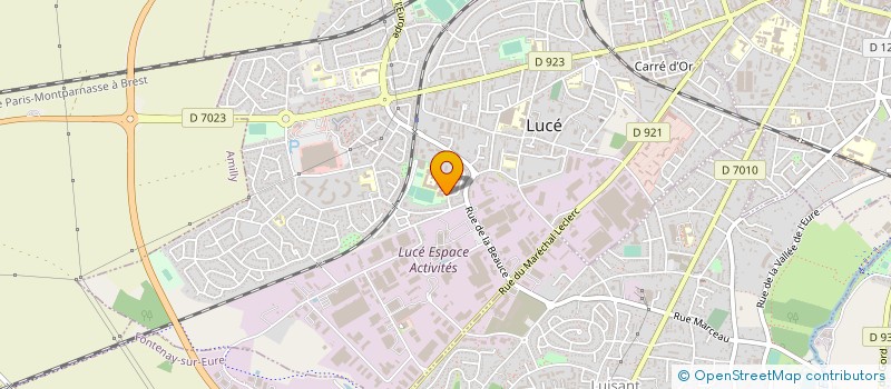 localisation de l'entreprise FOYER SOCIOEDUCATIF DU COLLEGE LES PETITES SENTIERS à LUCE