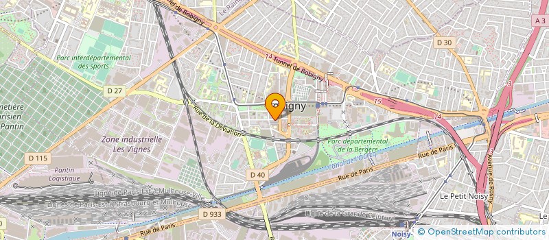 localisation de l'entreprise FOYER ST ANDRE  BOBIGNY