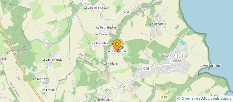 localisation de l'entreprise FOYERS LOGEMENT à PLOUER-SUR-RANCE