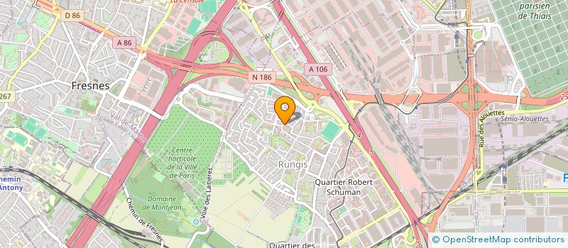 localisation de l'entreprise FP 168  - 2  RUNGIS
