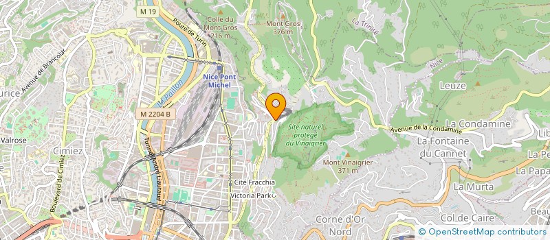 localisation de l'entreprise FP à NICE