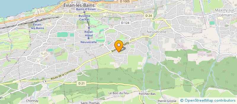 localisation de l'entreprise FP  NEUVECELLE