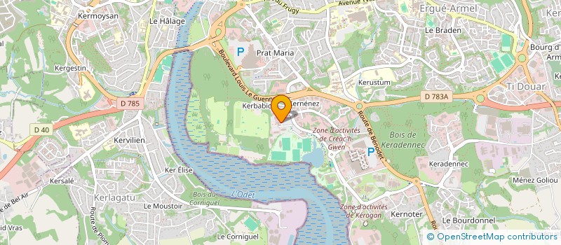 localisation de l'entreprise FP ADVISORY SERVICES à QUIMPER