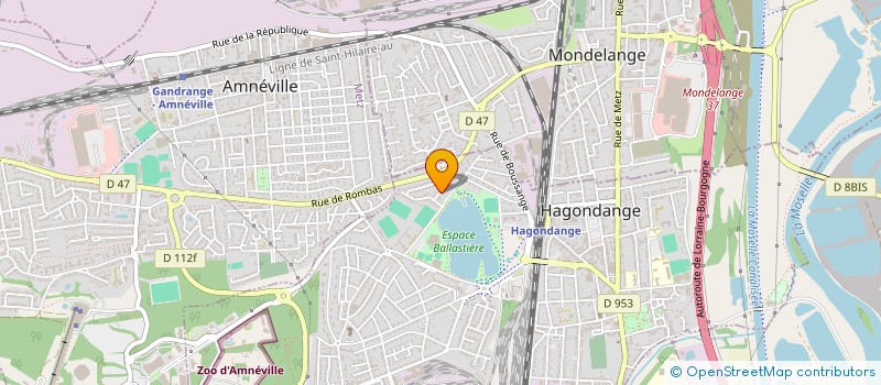 localisation de l'entreprise FP AMENAGEMENT  VIGY