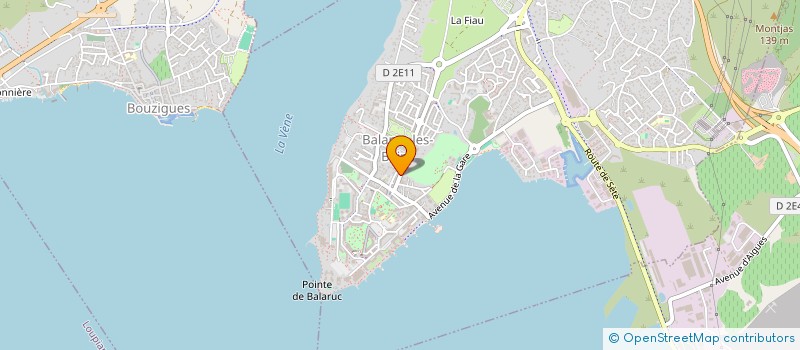 localisation de l'entreprise FP BALARUC  BALARUC-LE-VIEUX