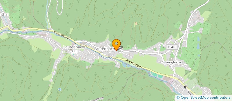 localisation de l'entreprise FP CHARPENTE  LAUTENBACHZELL