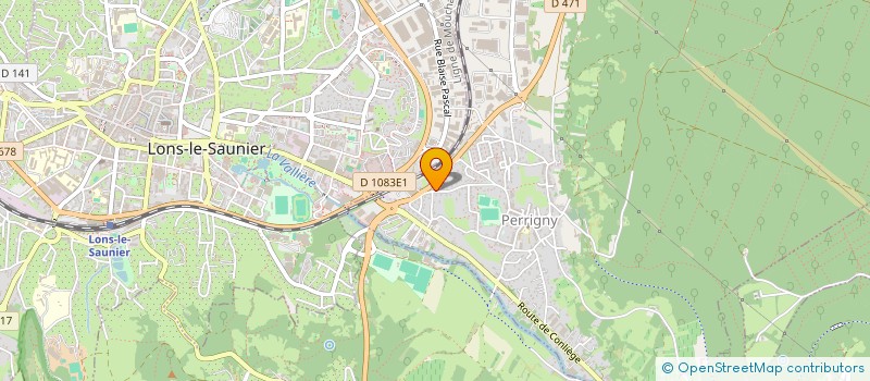 localisation de l'entreprise FP COMPAGNIE à PERRIGNY