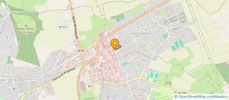 localisation de l'entreprise FP CONCEPT à SEICHAMPS