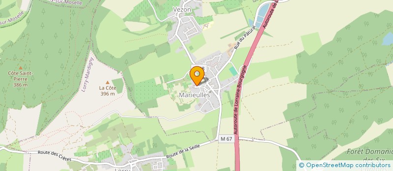 localisation de l'entreprise FP CONSEILS  MARIEULLES