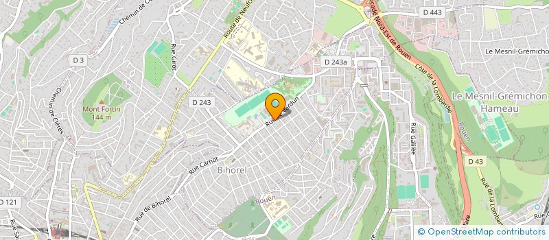 localisation de l'entreprise FP CONSEILS  BIHOREL