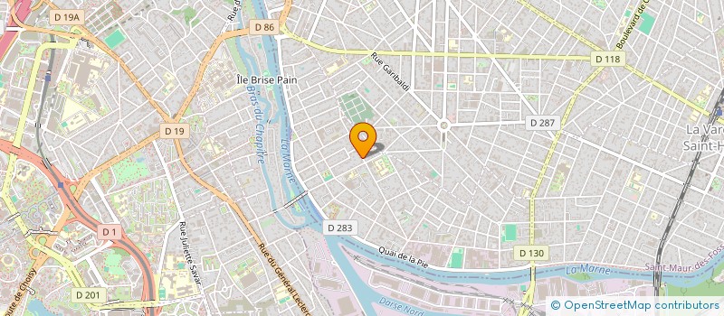 localisation de l'entreprise FP CONSEILS à SAINT-MAUR-DES-FOSSES