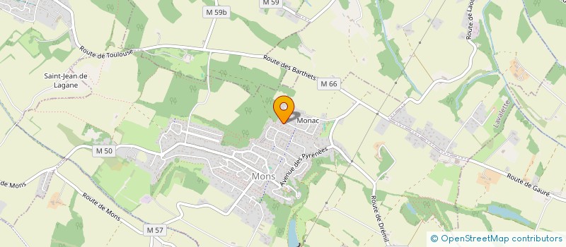 localisation de l'entreprise FP CONSEILS GESTION ET EXPERTISE  MONS