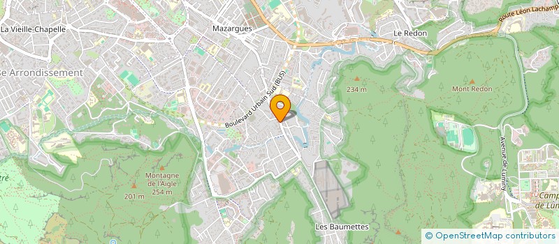 localisation de l'entreprise FP CONSULTING  MARSEILLE 9EME