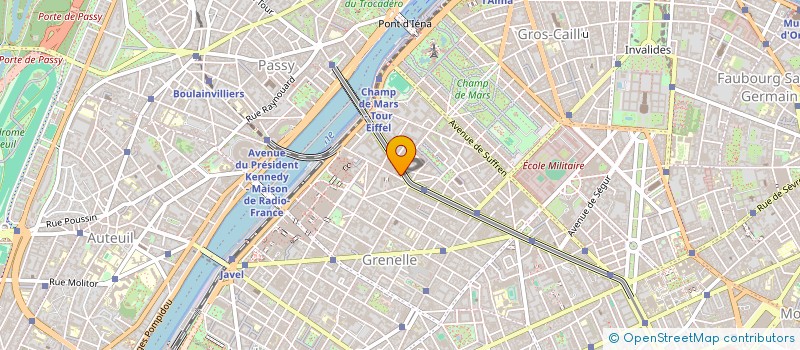 localisation de l'entreprise FP CONSULTING  PARIS