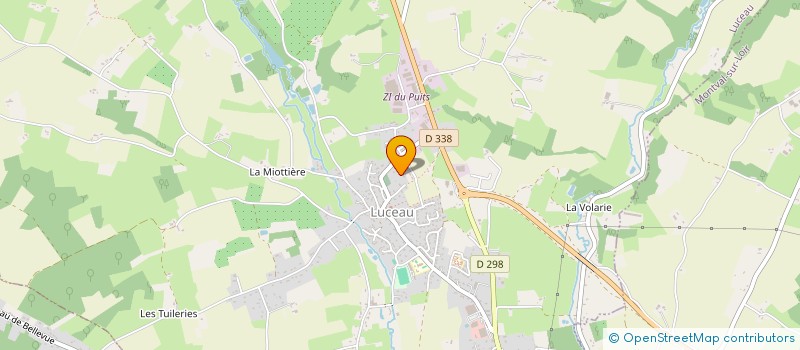 localisation de l'entreprise FP CONSULTING  LUCEAU