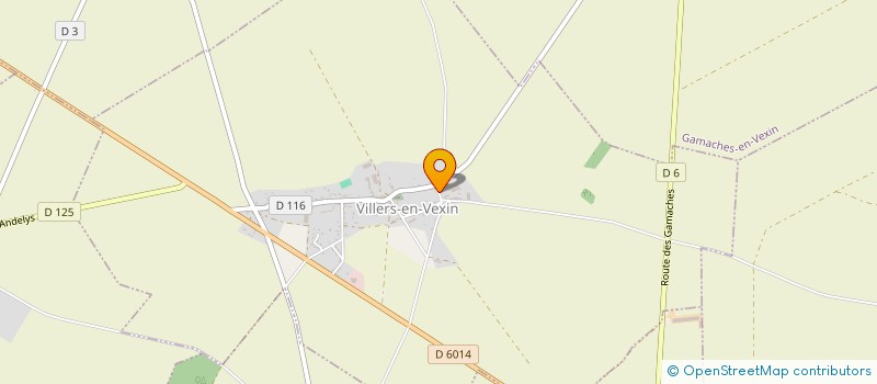 localisation de l'entreprise FP CS  VEXIN-SUR-EPTE