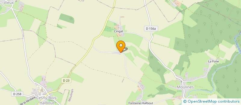 localisation de l'entreprise FP ENTRETIEN  MOULINES