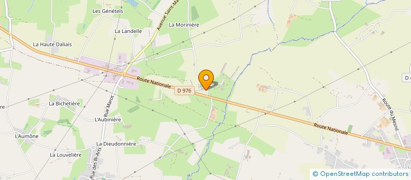 localisation de l'entreprise FP EXPRESS à ISIGNY-LE-BUAT