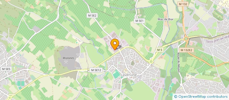 localisation de l'entreprise FP FAMILY  LAVERUNE