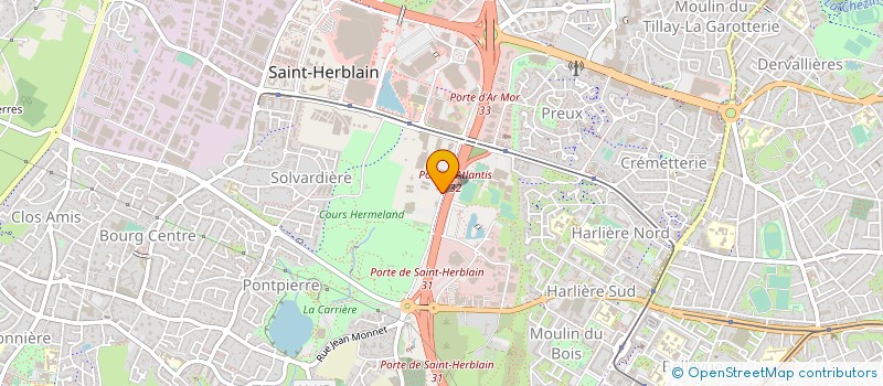 localisation de l'entreprise FP FINANCES à SAINT-HERBLAIN
