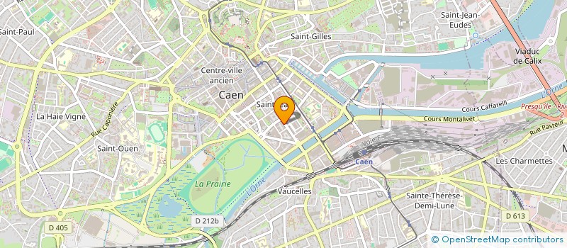 localisation de l'entreprise FP FITNESS à CAEN