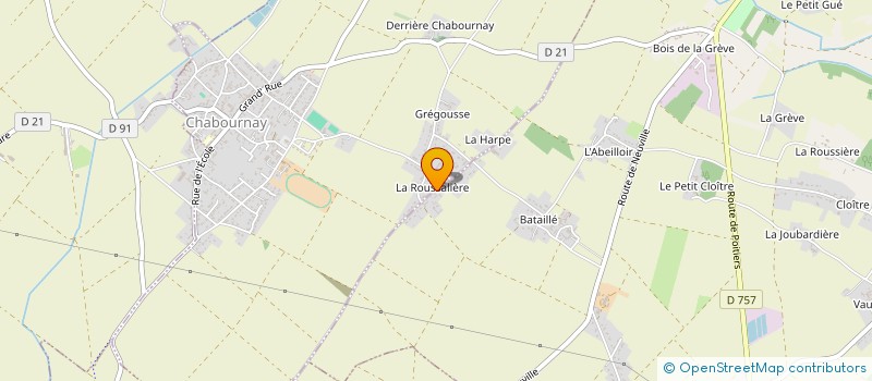 localisation de l'entreprise FP FUTUR  CHABOURNAY