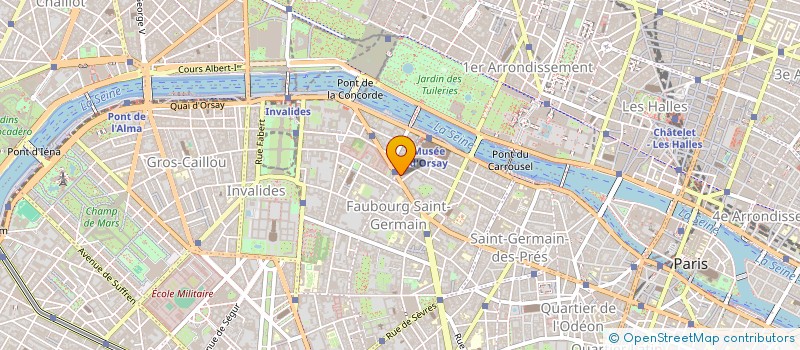 localisation de l'entreprise FP GERMAIN  PARIS