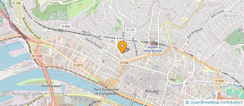 localisation de l'entreprise FP-IMMO à ROUEN