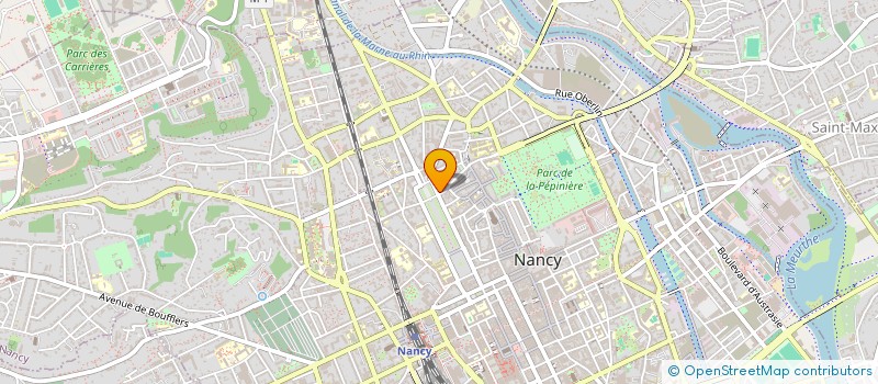 localisation de l'entreprise FP IMMOBILIER  NANCY