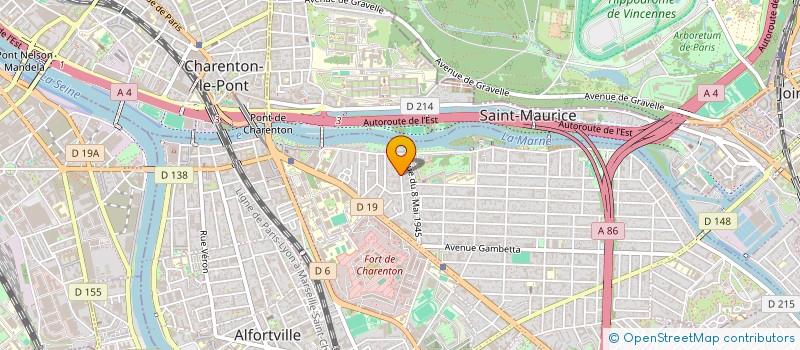 localisation de l'entreprise FP LA VALETTE à MAISONS-ALFORT