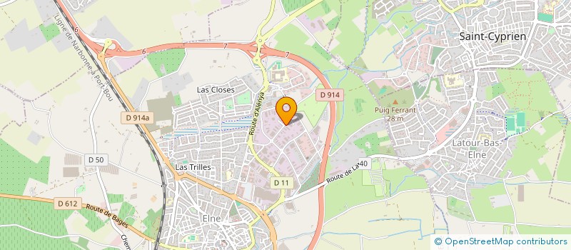localisation de l'entreprise FP LOCATION 66  ELNE