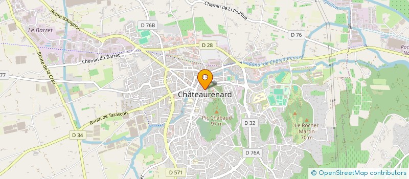 localisation de l'entreprise FP LOCATION  CHATEAURENARD