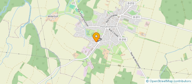 localisation de l'entreprise FP & MACHA INVEST  SELESTAT