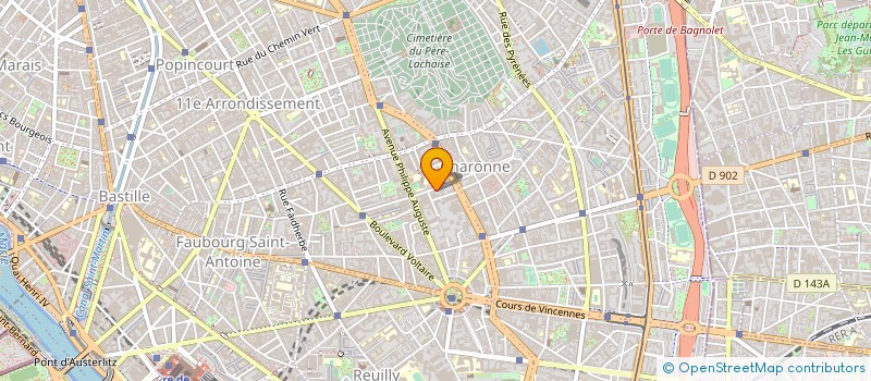 localisation de l'entreprise FP MOBILIERS ET DECORATION  PARIS