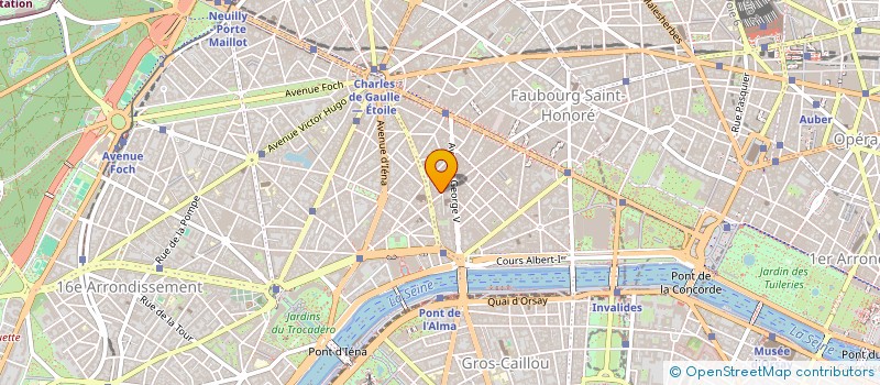 localisation de l'entreprise FP MONTBARTIER à PARIS