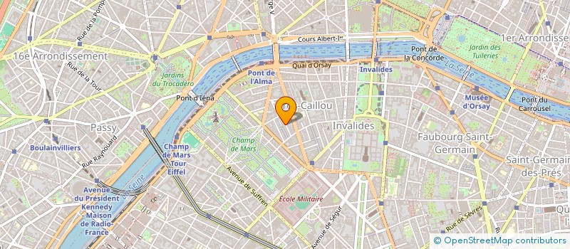 localisation de l'entreprise FP NEGOCE  PARIS