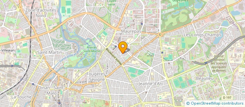 localisation de l'entreprise FP OCEAN SAILING  RENNES