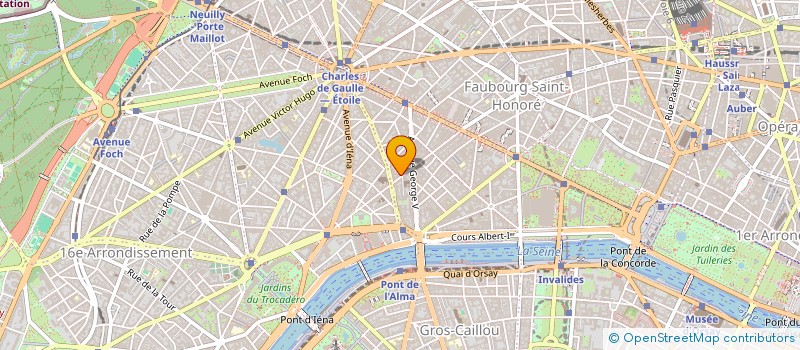 localisation de l'entreprise FP RUFFEC SUD à PARIS