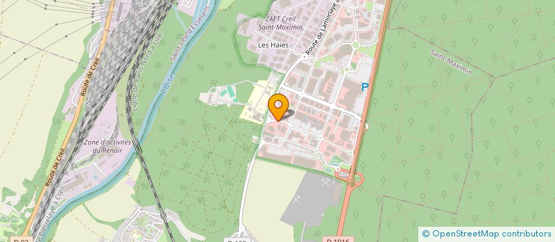 localisation de l'entreprise FP SAINT MAXIMIN  SAINT-MAXIMIN